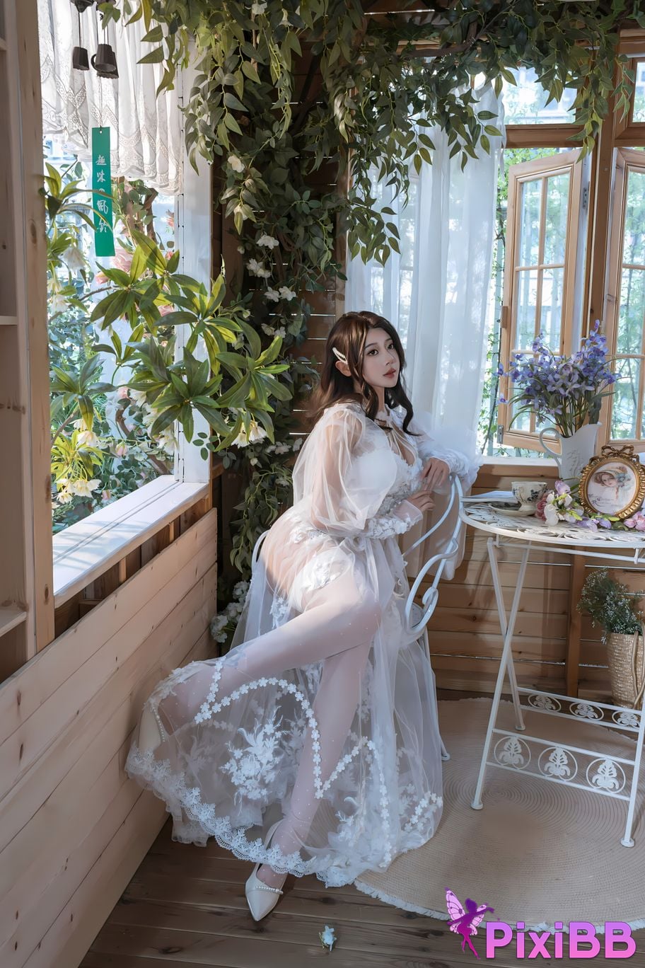 Cosplay Nai Xijiang nice afternoon tea PixiBB.COM 005