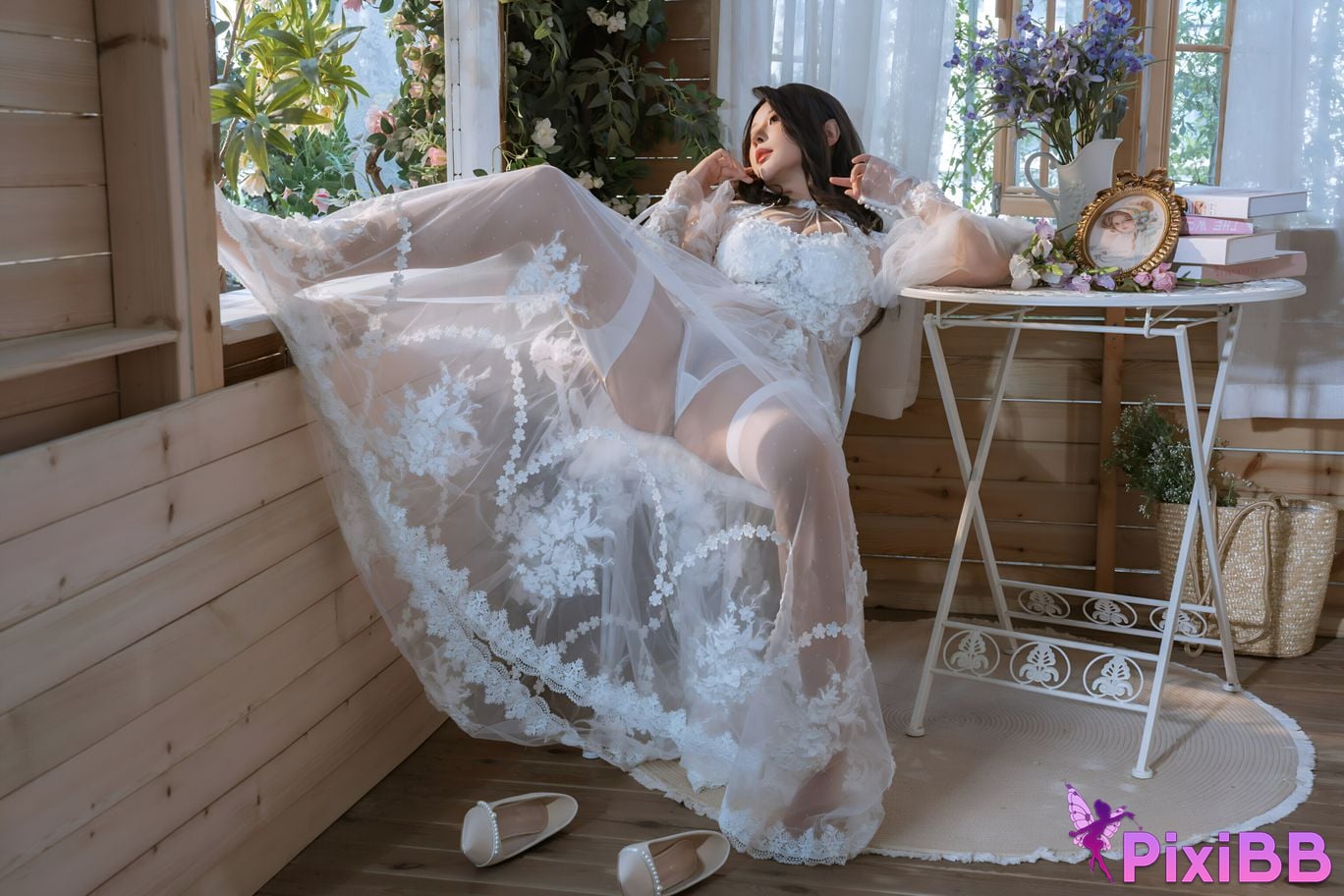 Cosplay Nai Xijiang nice afternoon tea PixiBB.COM 017