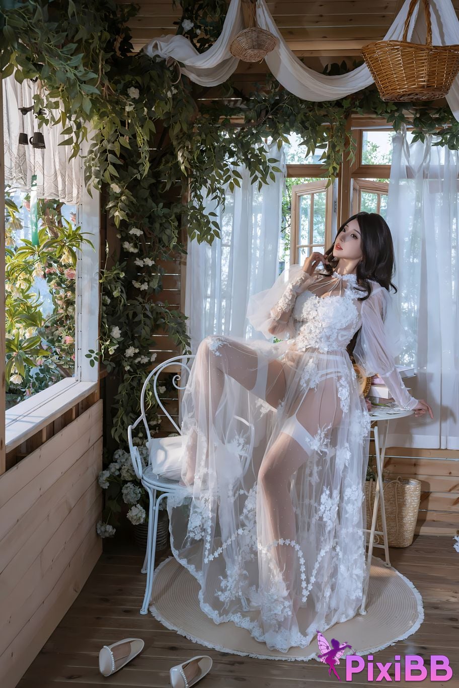 Cosplay Nai Xijiang nice afternoon tea PixiBB.COM 020