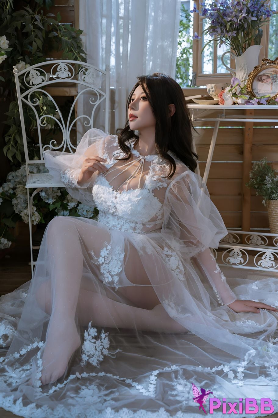 Cosplay Nai Xijiang nice afternoon tea PixiBB.COM 028