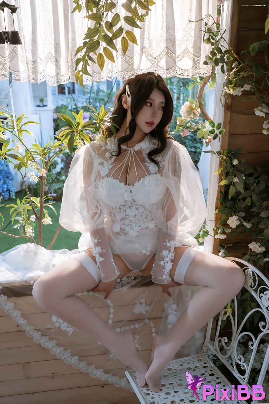 Cosplay Nai Xijiang nice afternoon tea PixiBB.COM 035