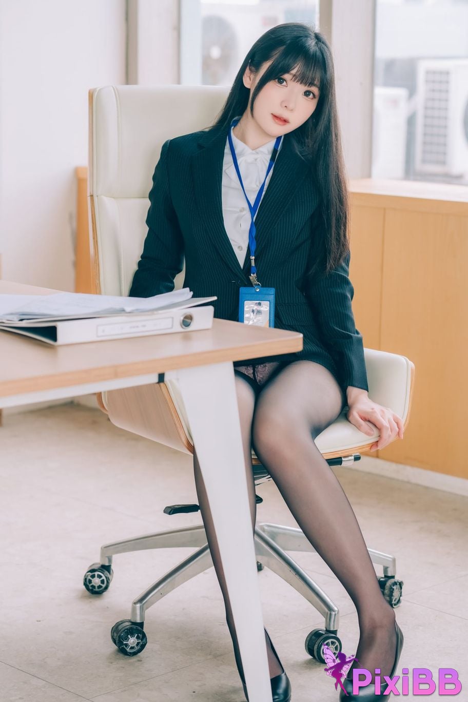 Cosplay Shimotsuki shimo Shuang Yue De Mi Ban Gong Shi Shimo Secret Office PixiBB.COM 038