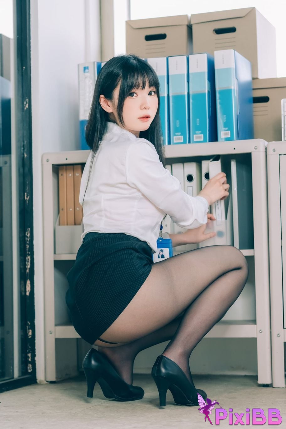 Cosplay Shimotsuki shimo Shuang Yue De Mi Ban Gong Shi Shimo Secret Office PixiBB.COM 043