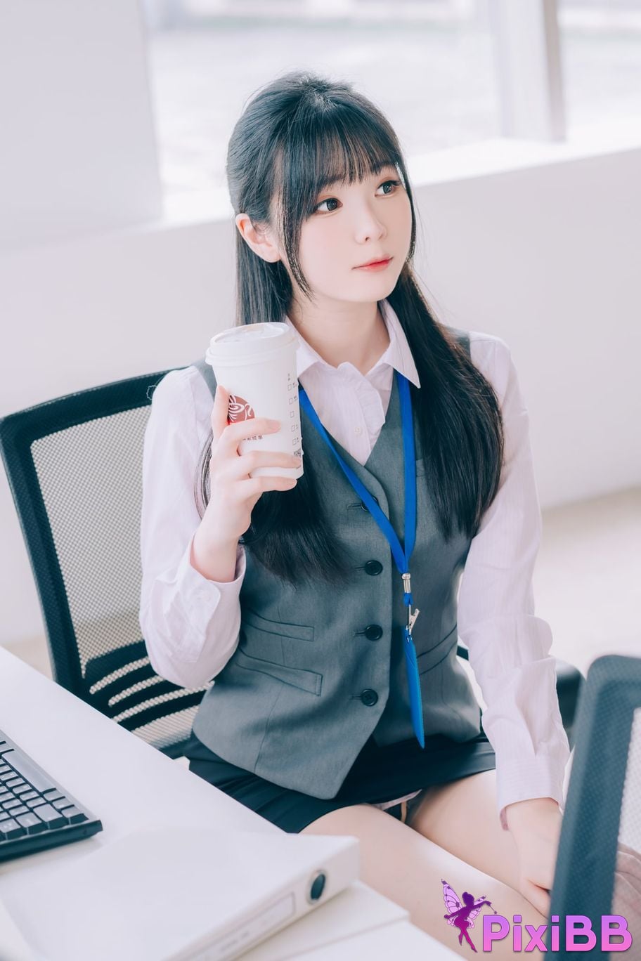 Cosplay Shimotsuki shimo Shuang Yue De Mi Ban Gong Shi Shimo Secret Office PixiBB.COM 069