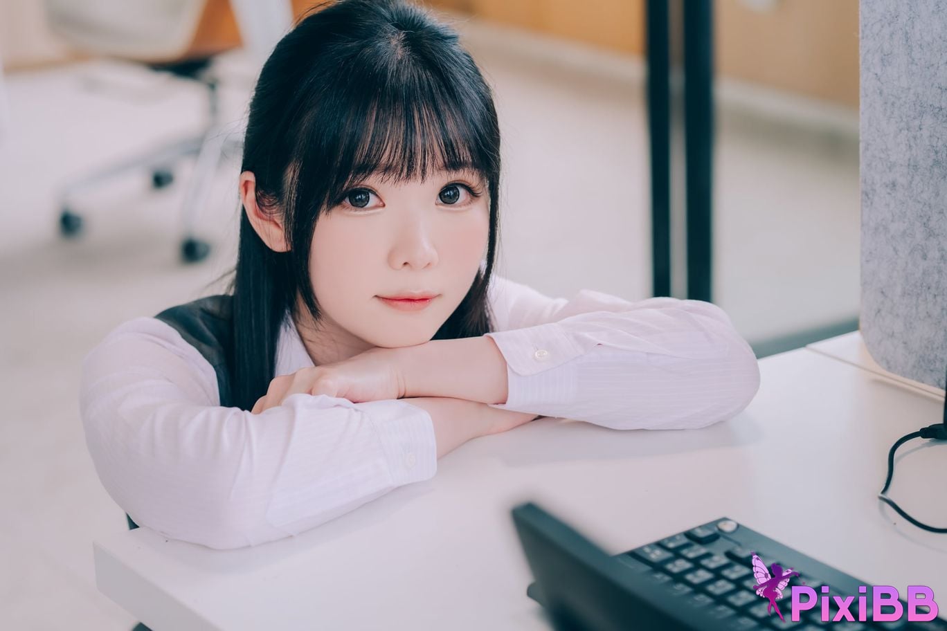 Cosplay Shimotsuki shimo Shuang Yue De Mi Ban Gong Shi Shimo Secret Office PixiBB.COM 075