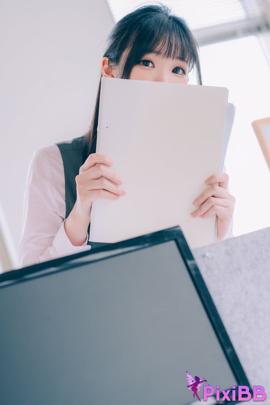 Cosplay Shimotsuki shimo Shuang Yue De Mi Ban Gong Shi Shimo Secret Office PixiBB.COM 077