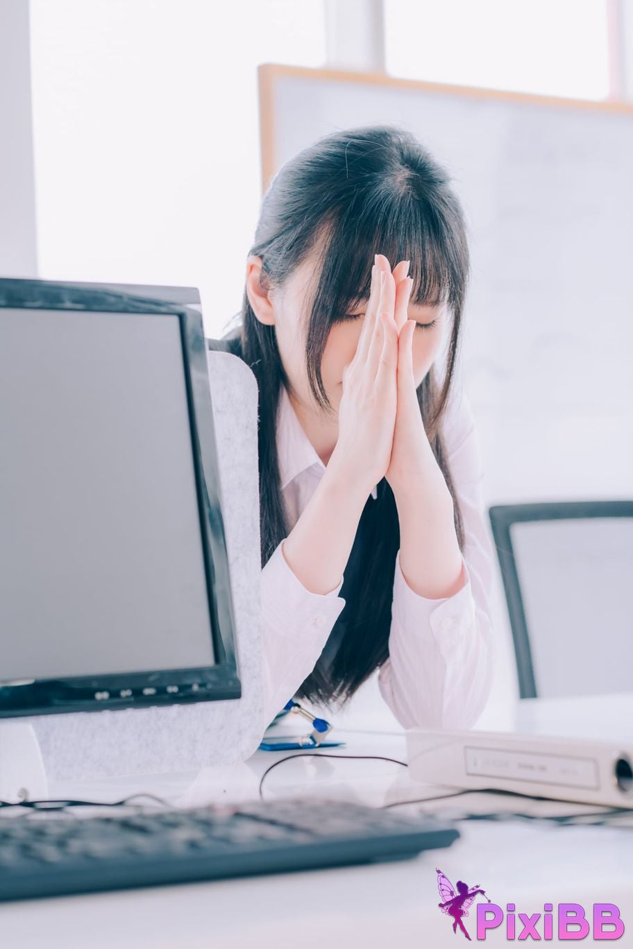 Cosplay Shimotsuki shimo Shuang Yue De Mi Ban Gong Shi Shimo Secret Office PixiBB.COM 078