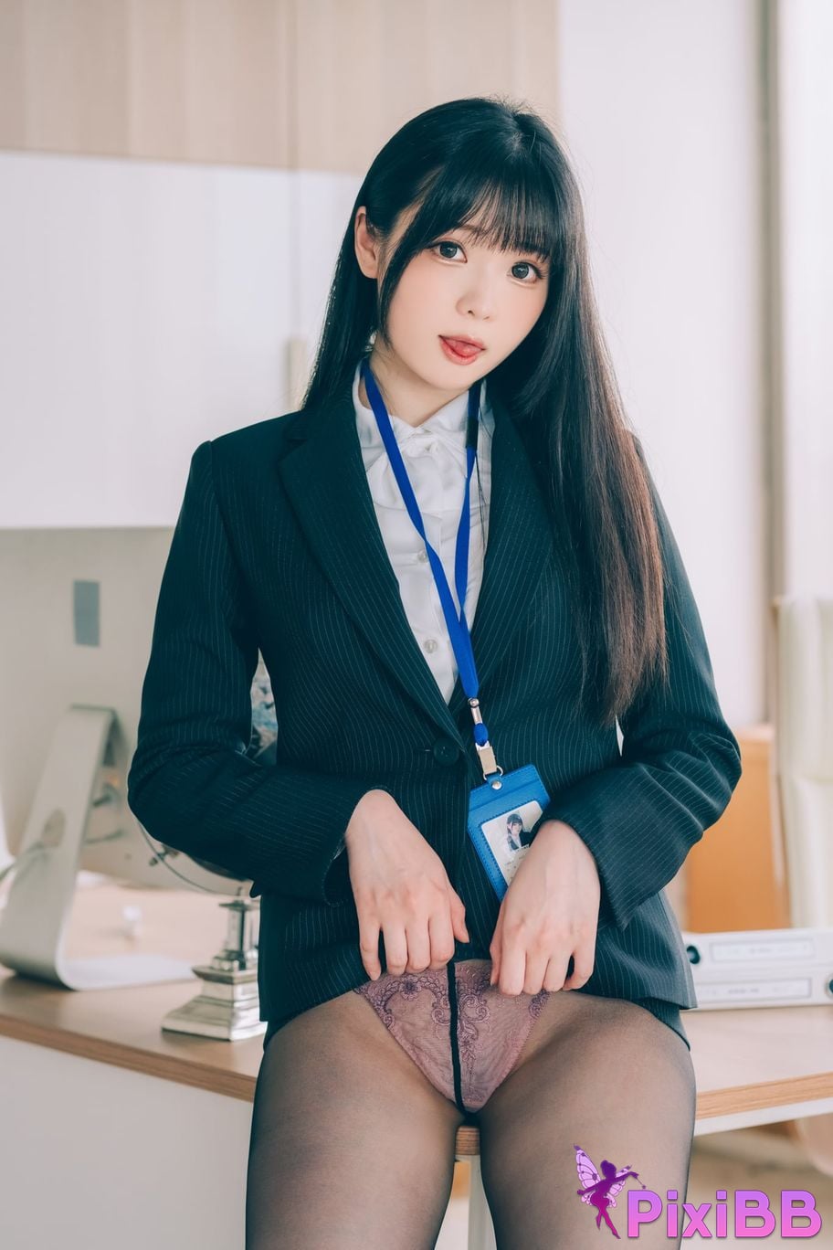Cosplay Shimotsuki shimo Shuang Yue De Mi Ban Gong Shi Shimo Secret Office PixiBB.COM 082