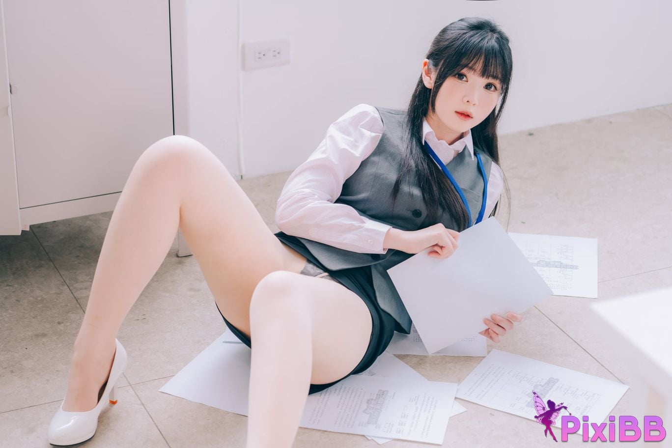 Cosplay Shimotsuki shimo Shuang Yue De Mi Ban Gong Shi Shimo Secret Office PixiBB.COM 088