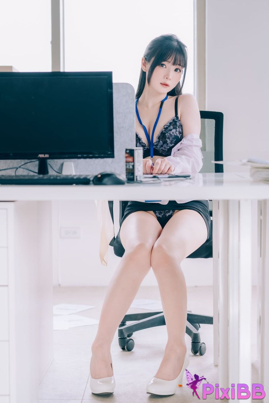 Cosplay Shimotsuki shimo Shuang Yue De Mi Ban Gong Shi Shimo Secret Office PixiBB.COM 121