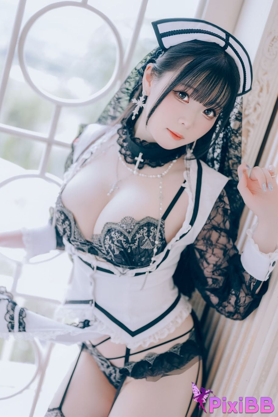 Cosplay Shimotsuki Holy Church Confession Night PixiBB.COM 025