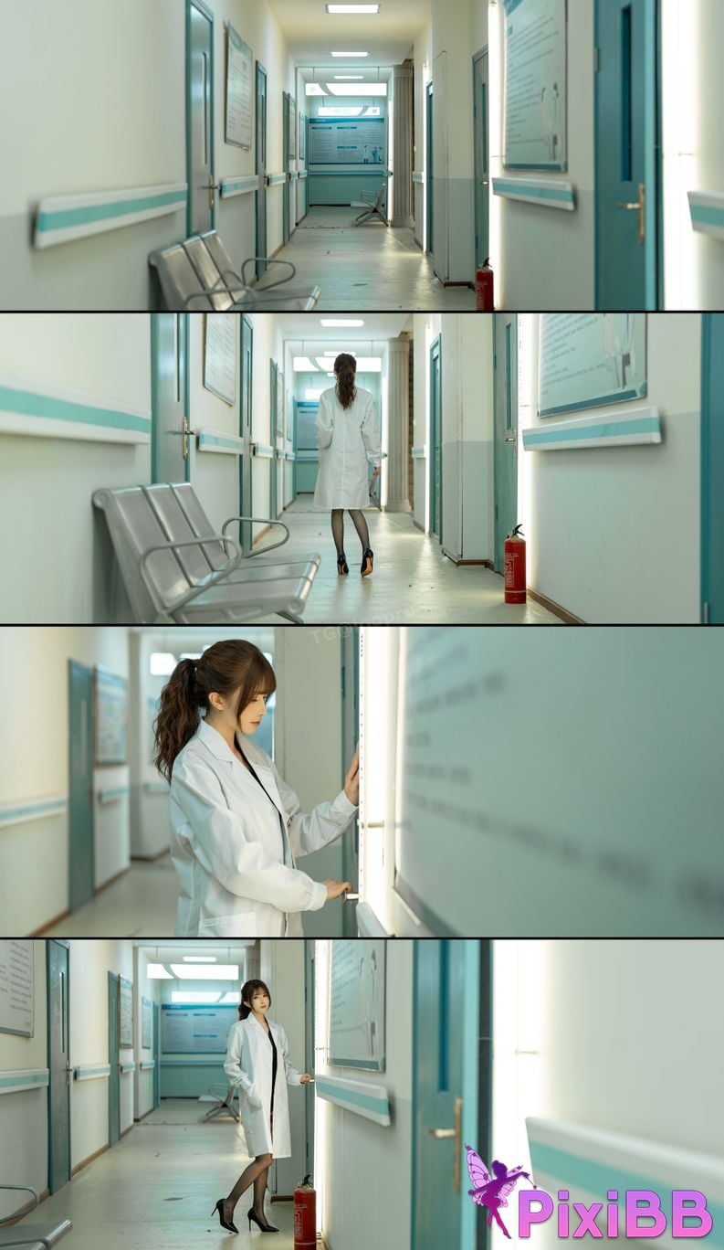 Cosplayer Deer eight years old Female doctor in the andrology ward PixiBB.COM 152