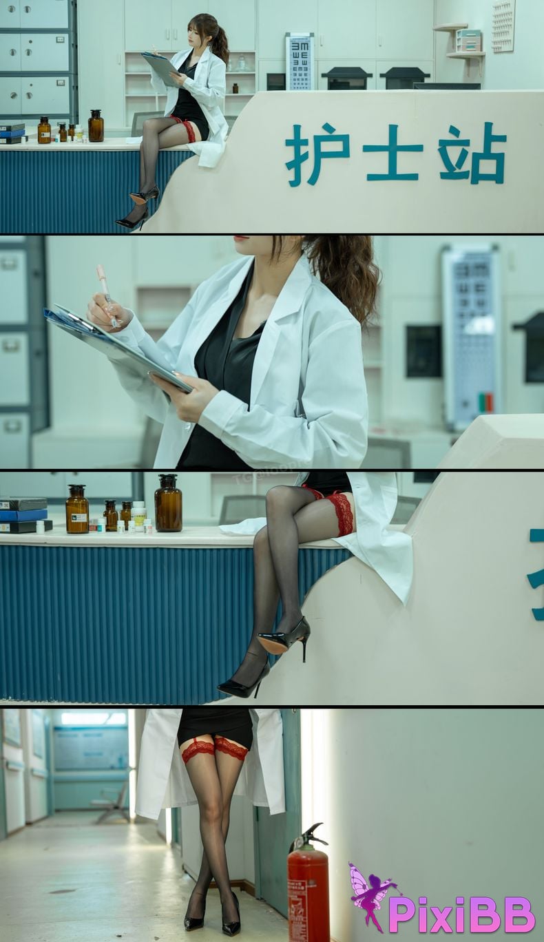 Cosplayer Deer eight years old Female doctor in the andrology ward PixiBB.COM 155