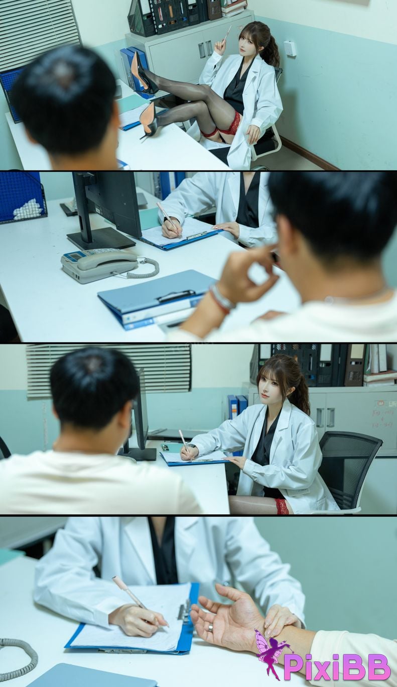 Cosplayer Deer eight years old Female doctor in the andrology ward PixiBB.COM 157