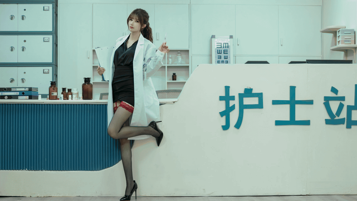 Cosplayer Deer eight years old Female doctor in the andrology ward PixiBB.COM 178