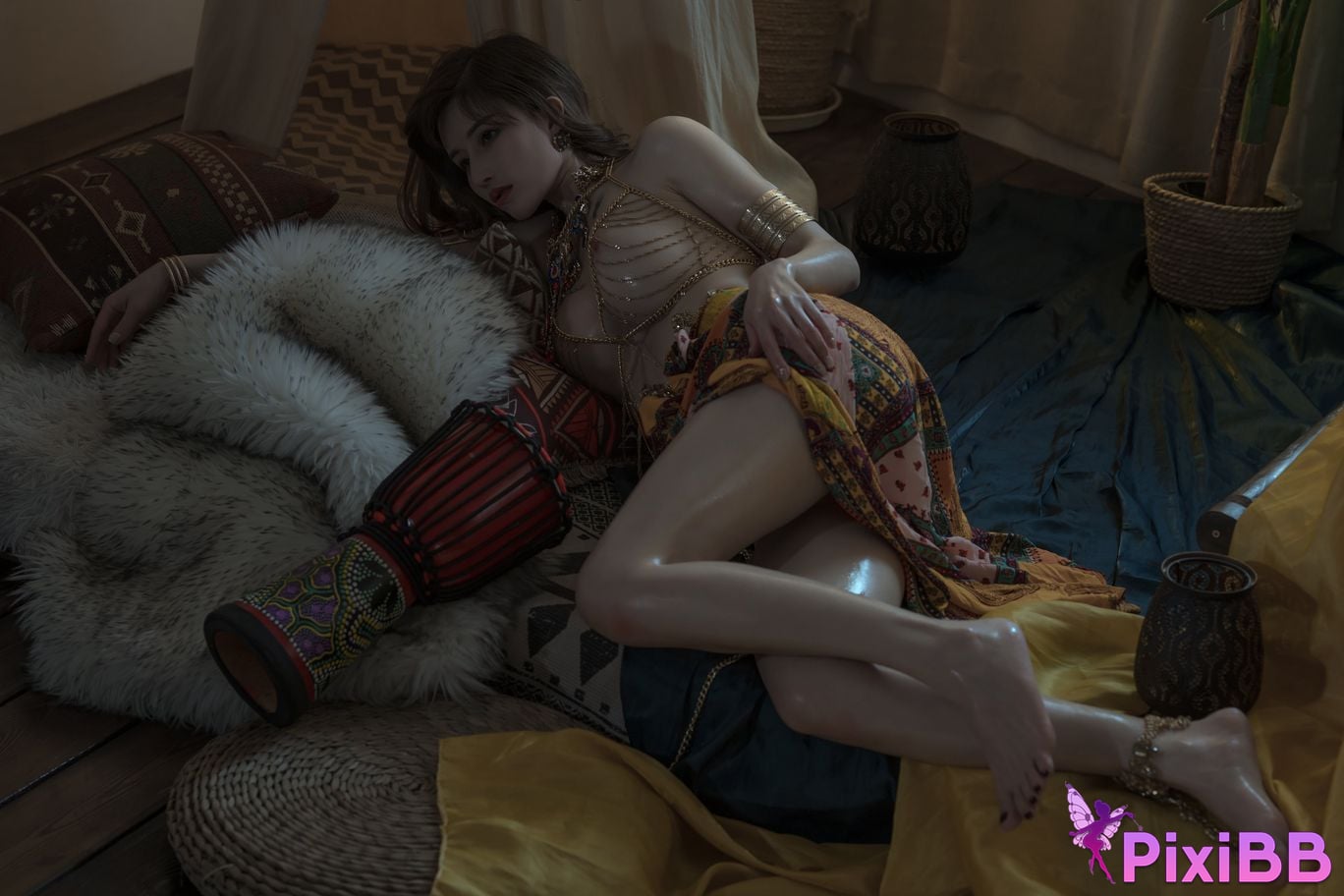 Cosplayer Deer eight years old Shinmei girl PixiBB.COM 013