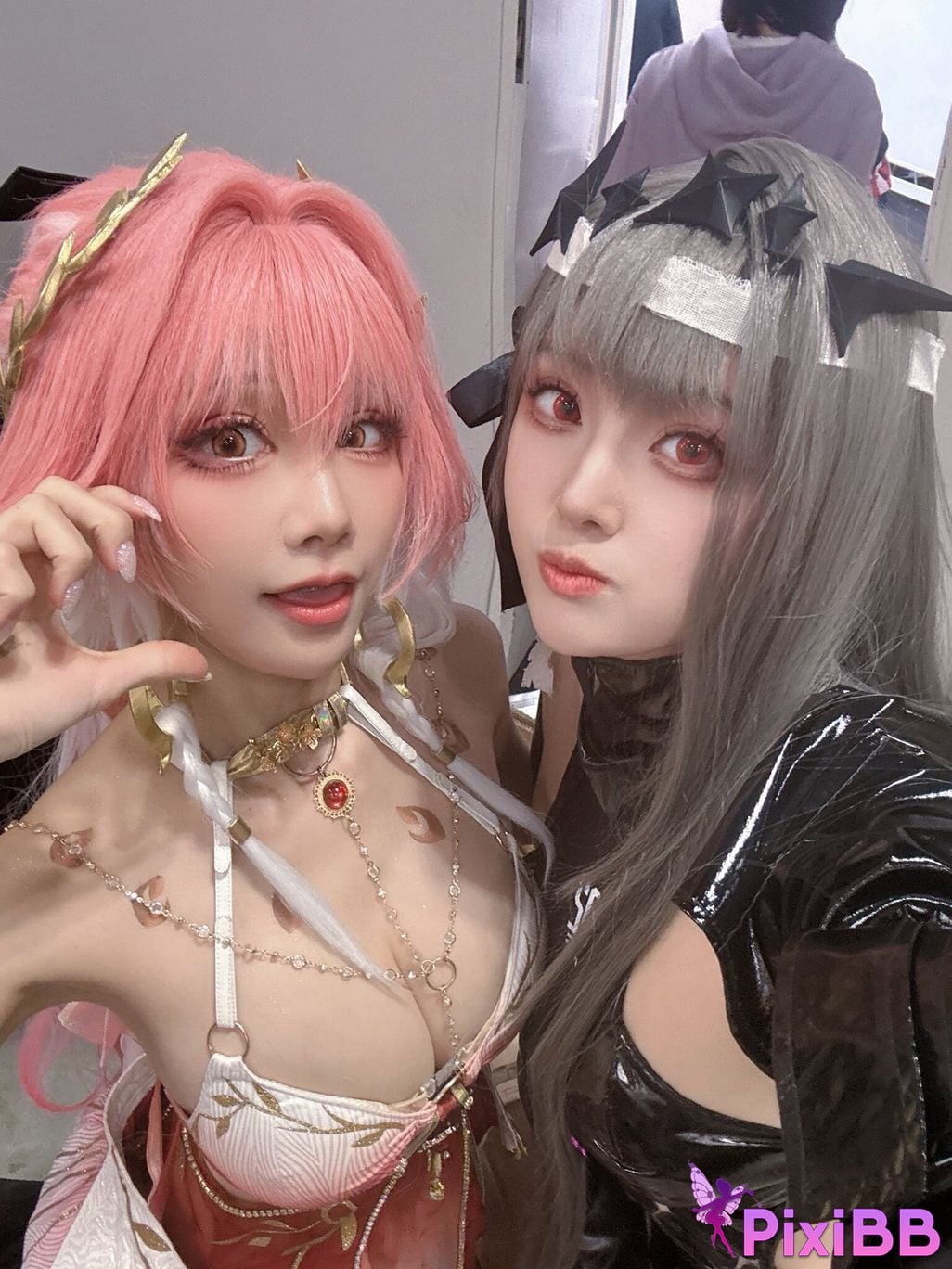 Cosplayer shuimiao Aqua C107 Photos of the scene long distance Ming Chao PixiBB.COM 011