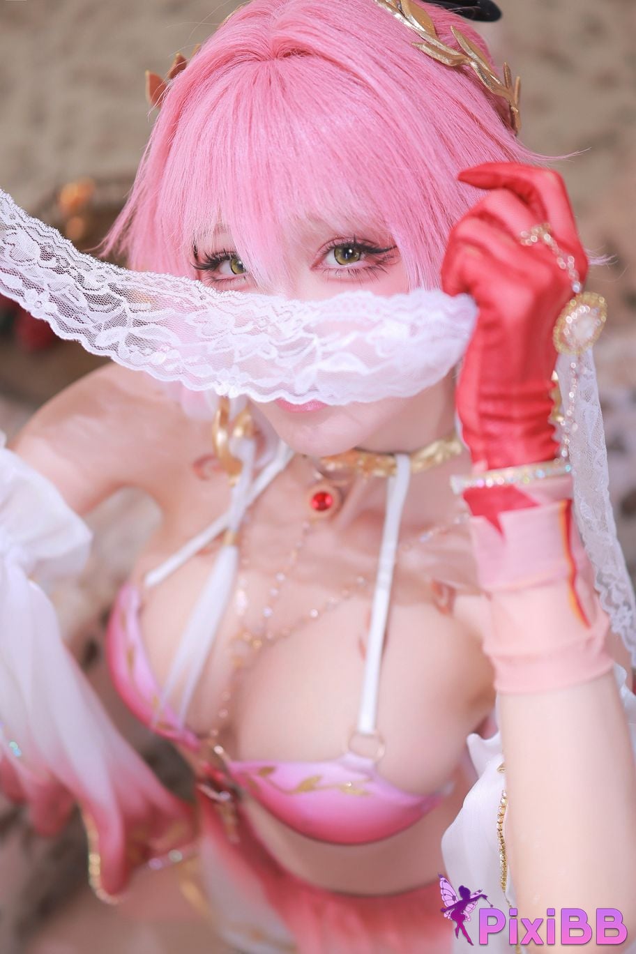 Cosplayer shuimiao Aqua C107 Photos of the scene long distance Ming Chao PixiBB.COM 018