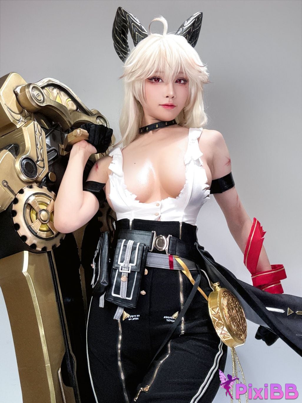 Cosplay Shui Miao Aqua Zan Ni Bao Yi Zi Pai PixiBB.COM 018