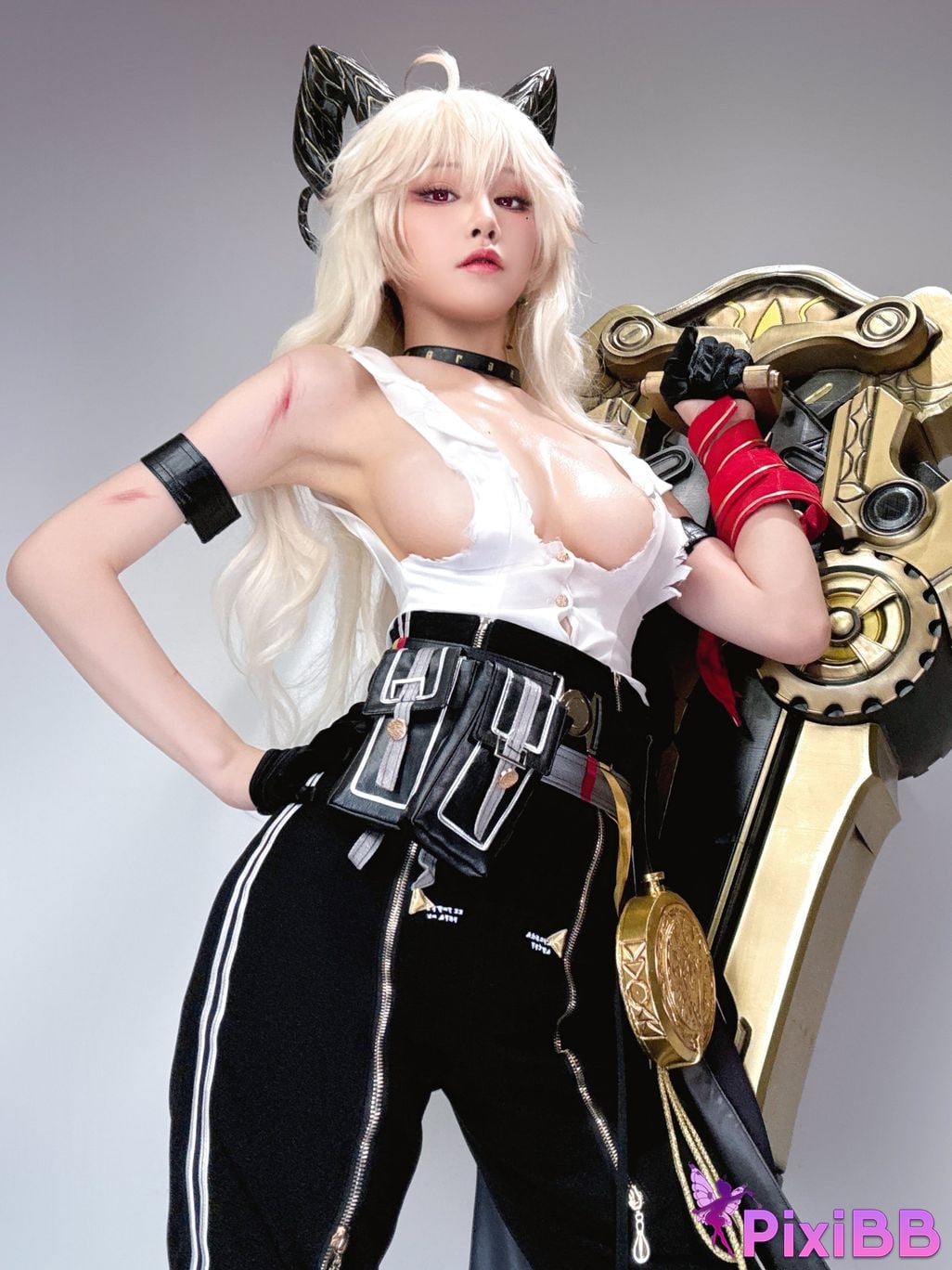 Cosplay Shui Miao Aqua Zan Ni Bao Yi Zi Pai PixiBB.COM 019