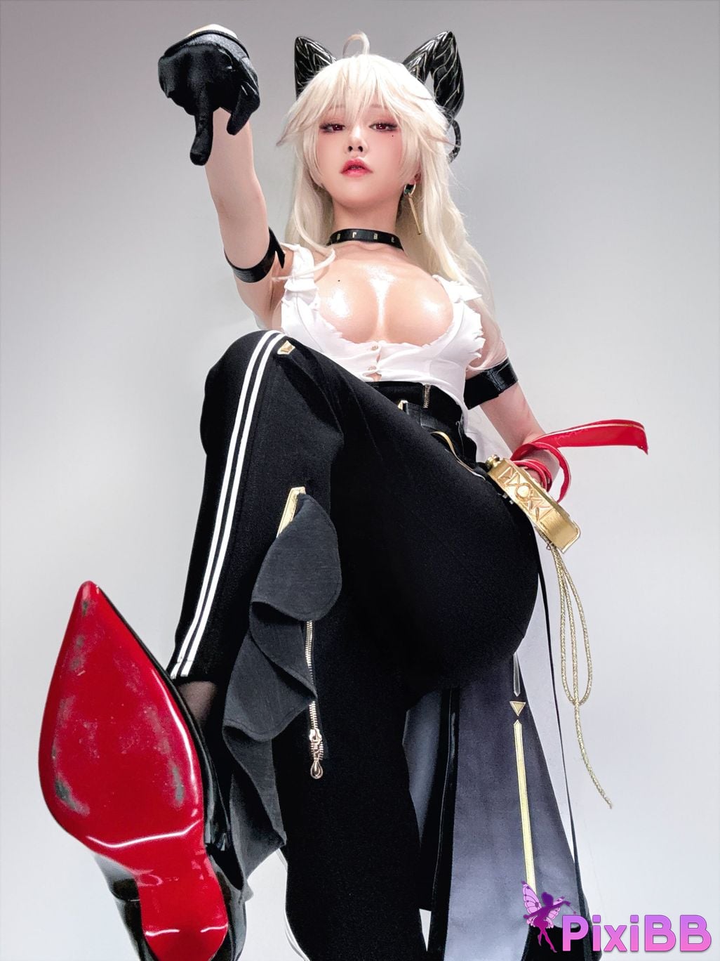 Cosplay Shui Miao Aqua Zan Ni Bao Yi Zi Pai PixiBB.COM 020