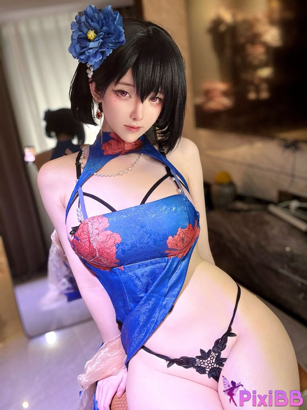 Cosplay Yixiaoyangze yixiaoyangze Jianwu Cheongsam PixiBB.COM 004