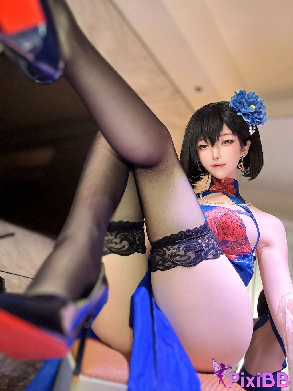 Cosplay Yixiaoyangze yixiaoyangze Jianwu Cheongsam PixiBB.COM 009