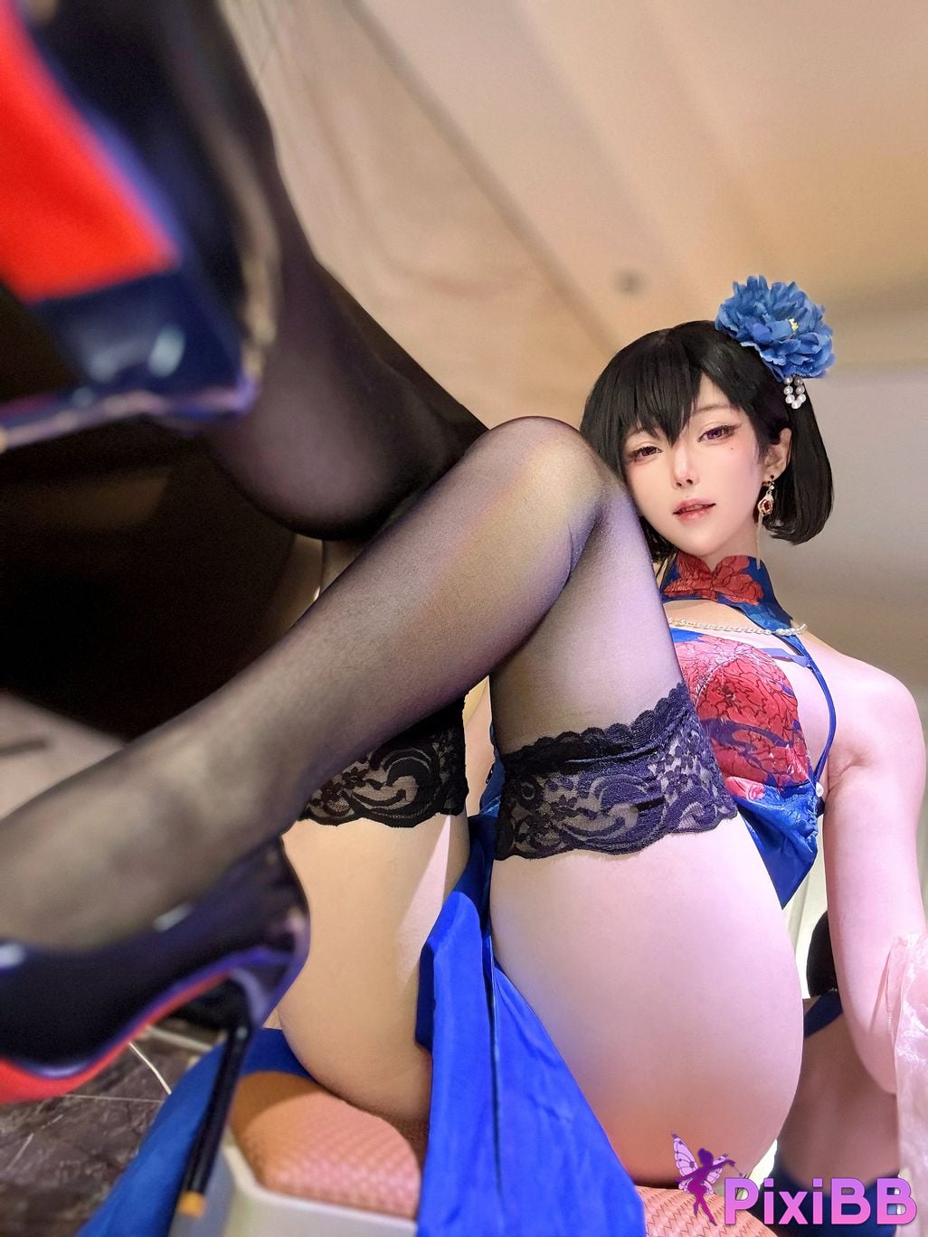 Cosplay Yixiaoyangze yixiaoyangze Jianwu Cheongsam PixiBB.COM 010