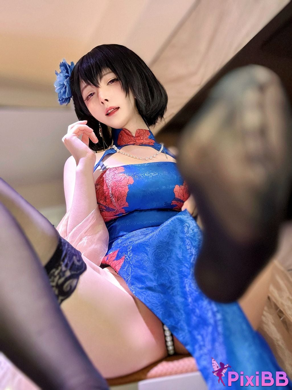 Cosplay Yixiaoyangze yixiaoyangze Jianwu Cheongsam PixiBB.COM 015