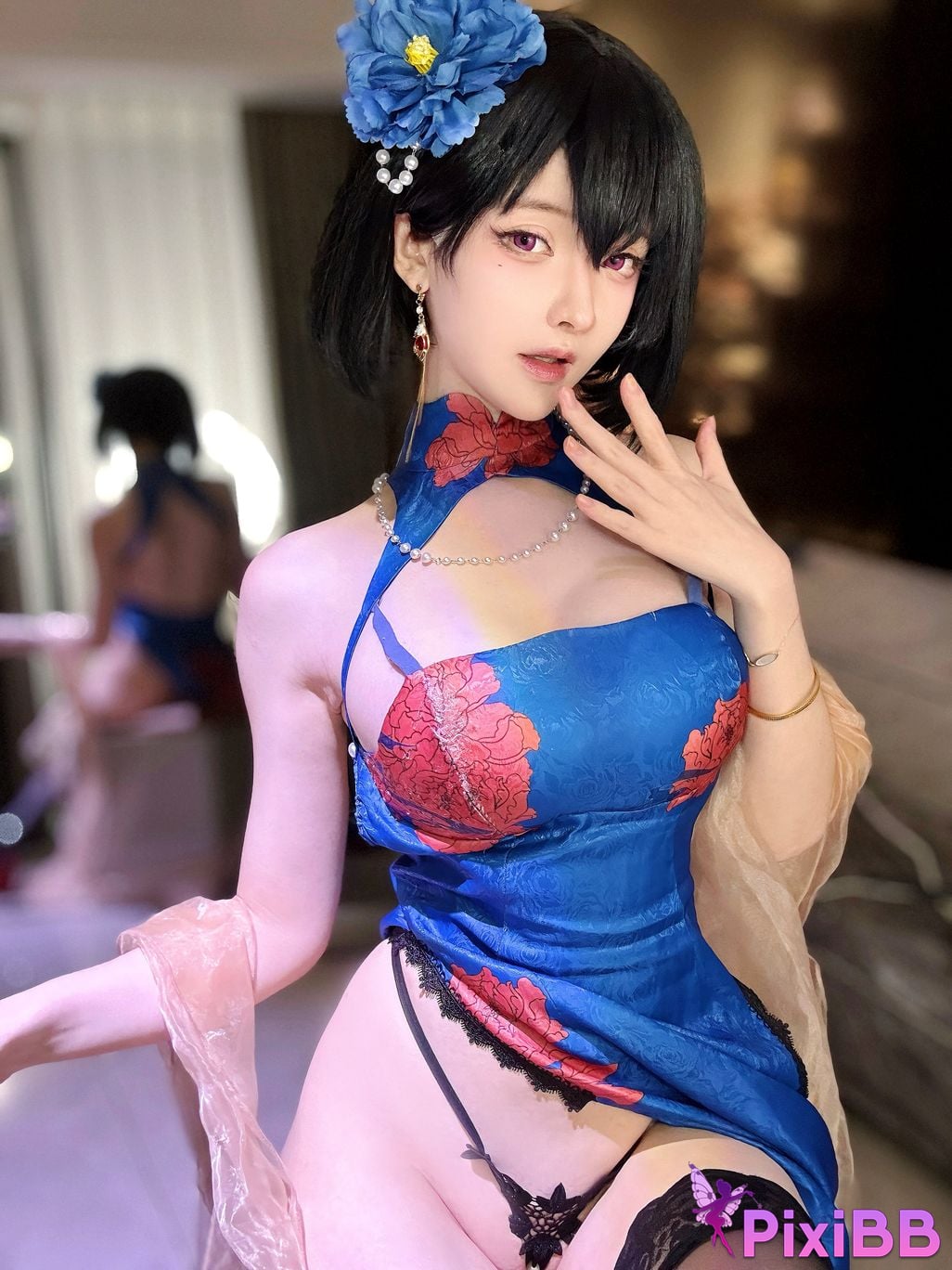 Cosplay Yixiaoyangze yixiaoyangze Jianwu Cheongsam PixiBB.COM 016