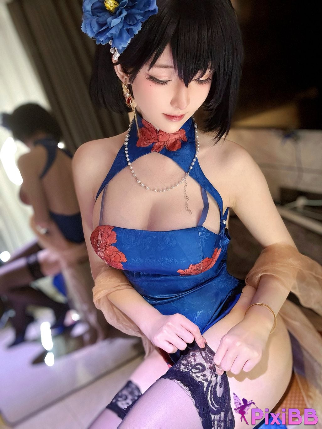 Cosplay Yixiaoyangze yixiaoyangze Jianwu Cheongsam PixiBB.COM 035