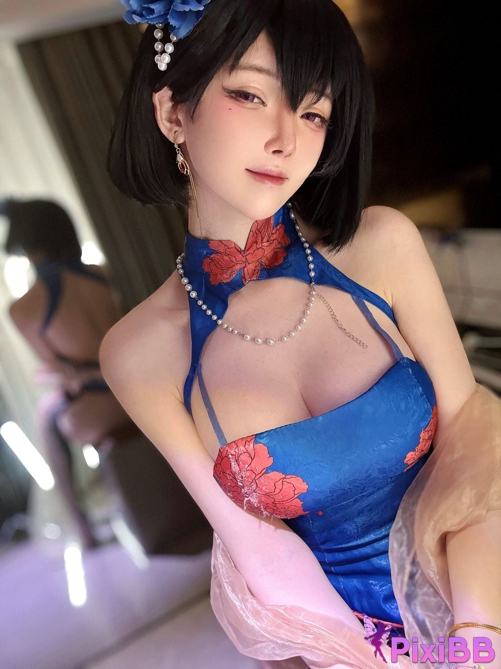 Cosplay Yixiaoyangze yixiaoyangze Jianwu Cheongsam PixiBB.COM 039