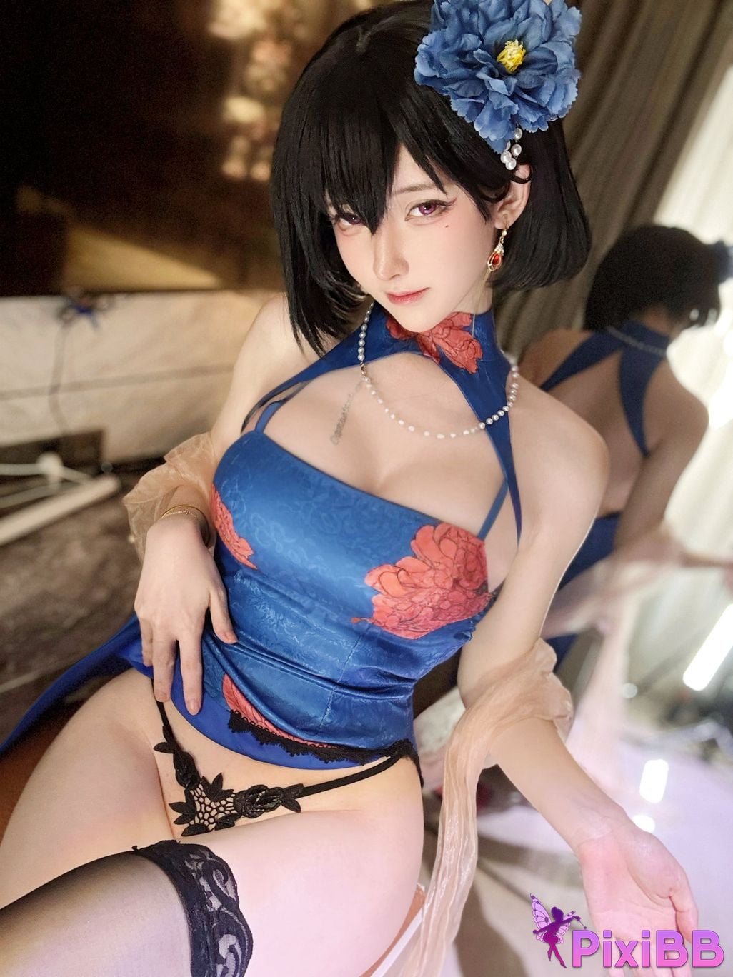 Cosplay Yixiaoyangze yixiaoyangze Jianwu Cheongsam PixiBB.COM 041