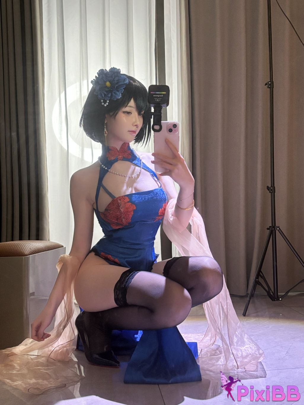 Cosplay Yixiaoyangze yixiaoyangze Jianwu Cheongsam PixiBB.COM 045