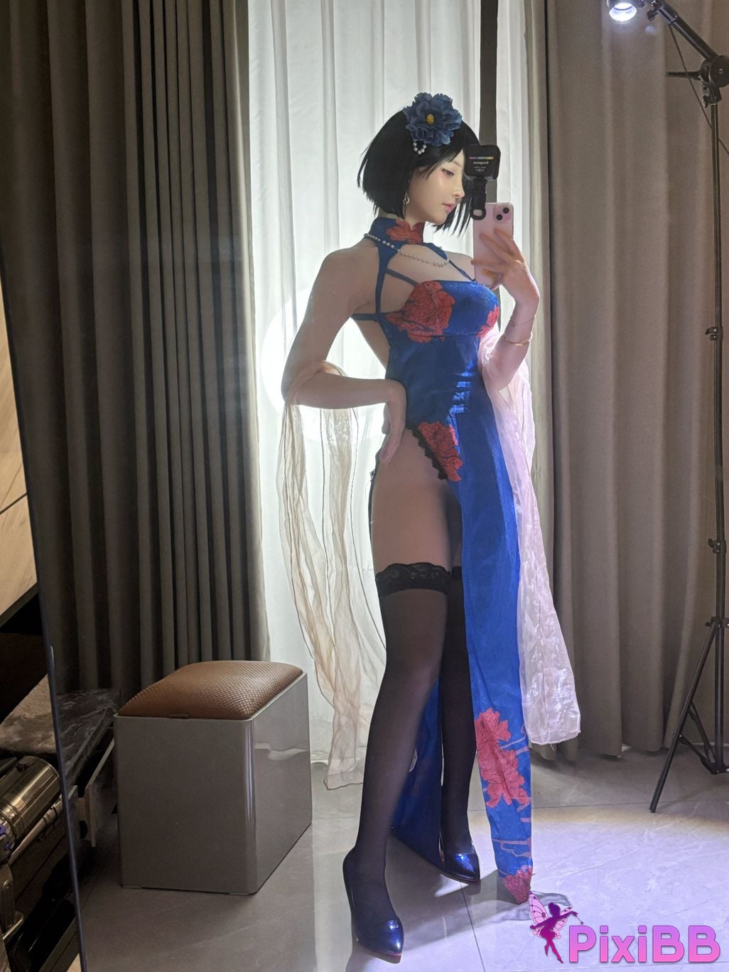 Cosplay Yixiaoyangze yixiaoyangze Jianwu Cheongsam PixiBB.COM 046