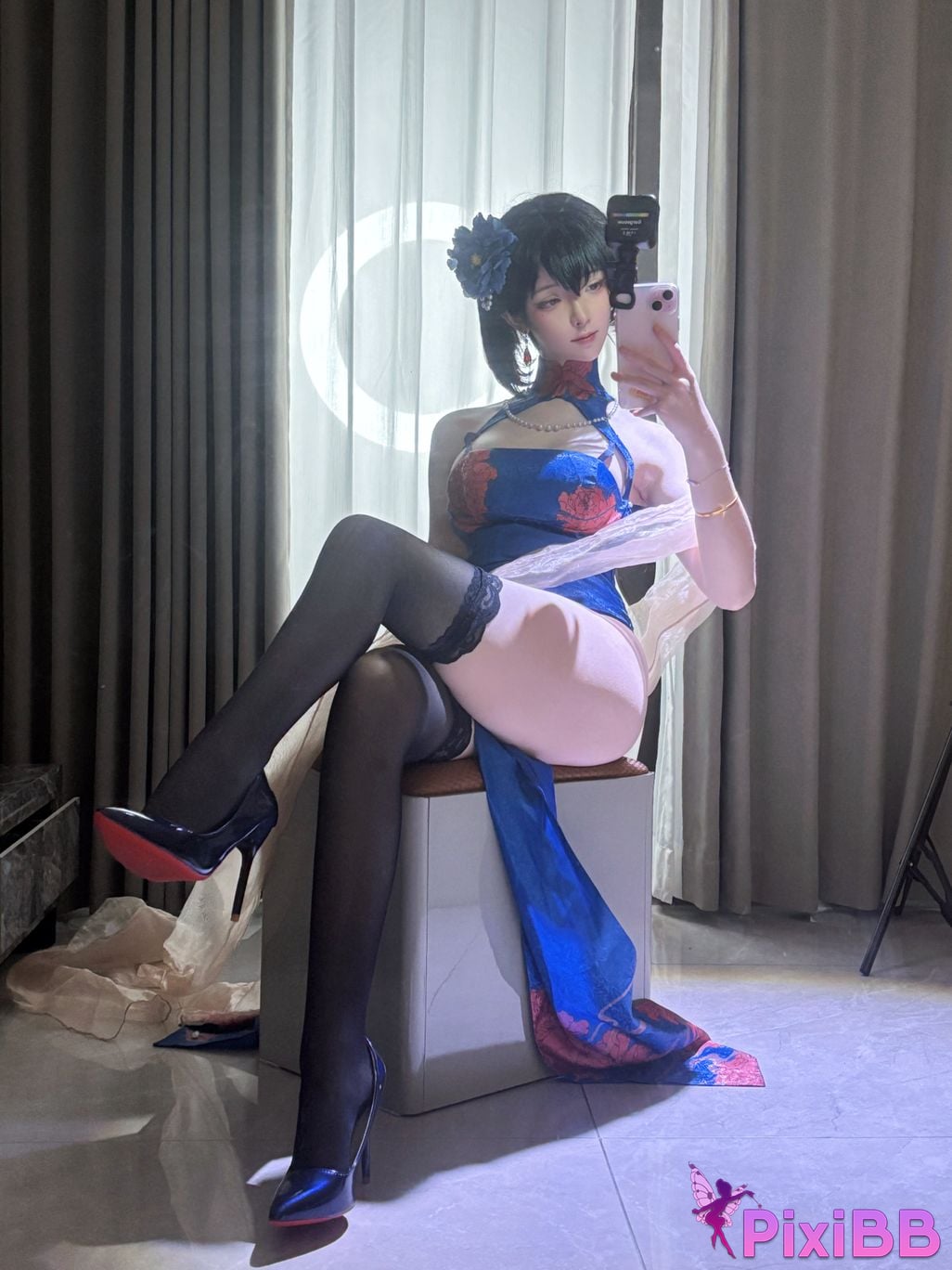 Cosplay Yixiaoyangze yixiaoyangze Jianwu Cheongsam PixiBB.COM 047