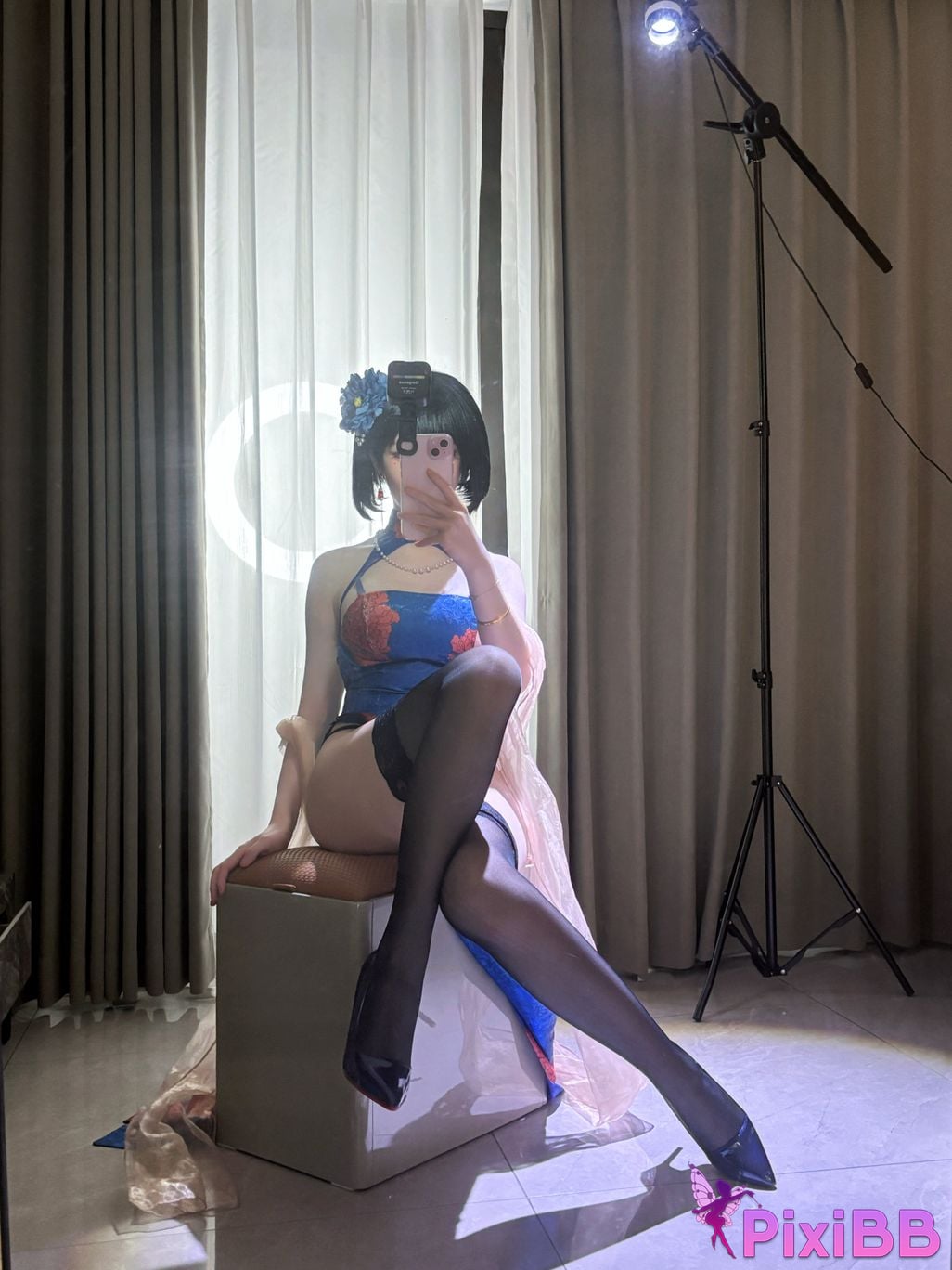 Cosplay Yixiaoyangze yixiaoyangze Jianwu Cheongsam PixiBB.COM 050