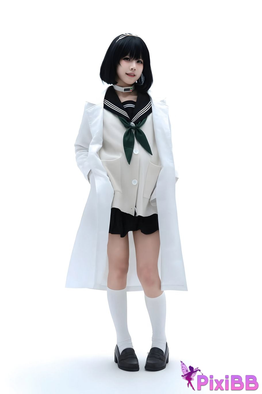 Cosplayer Shimizu Nagi sail cut leaves PixiBB.COM 002