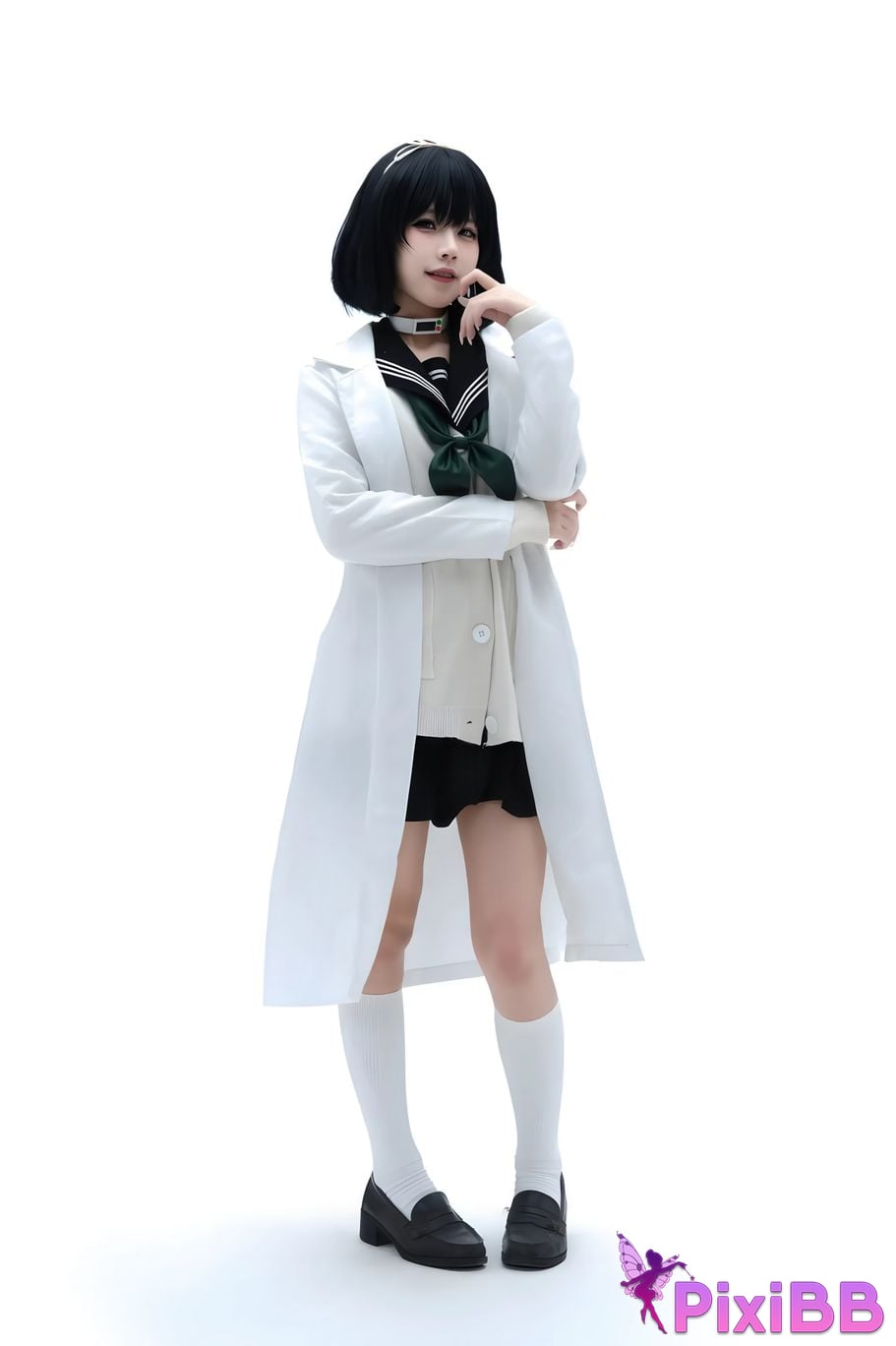 Cosplayer Shimizu Nagi sail cut leaves PixiBB.COM 004