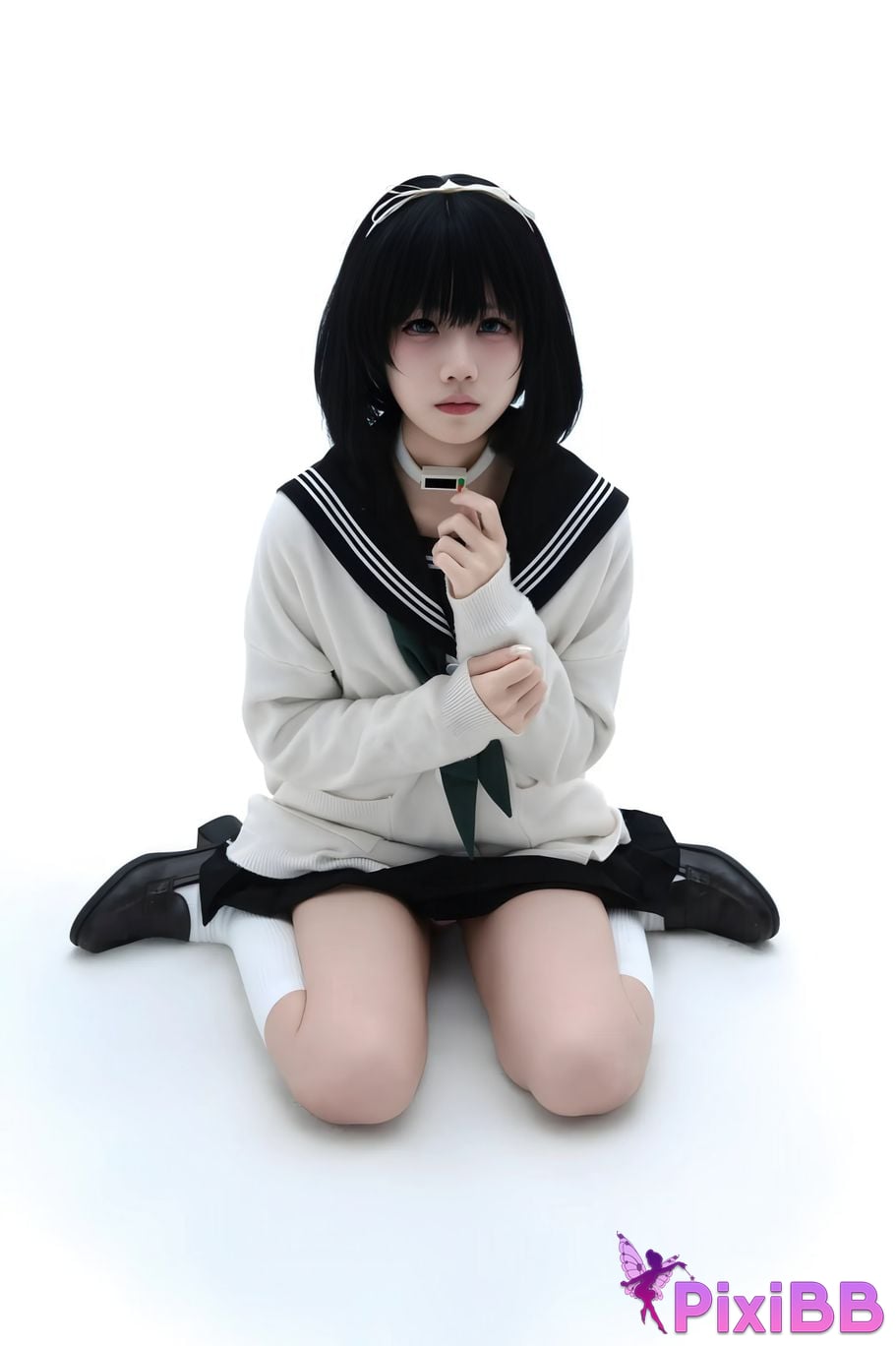 Cosplayer Shimizu Nagi sail cut leaves PixiBB.COM 007