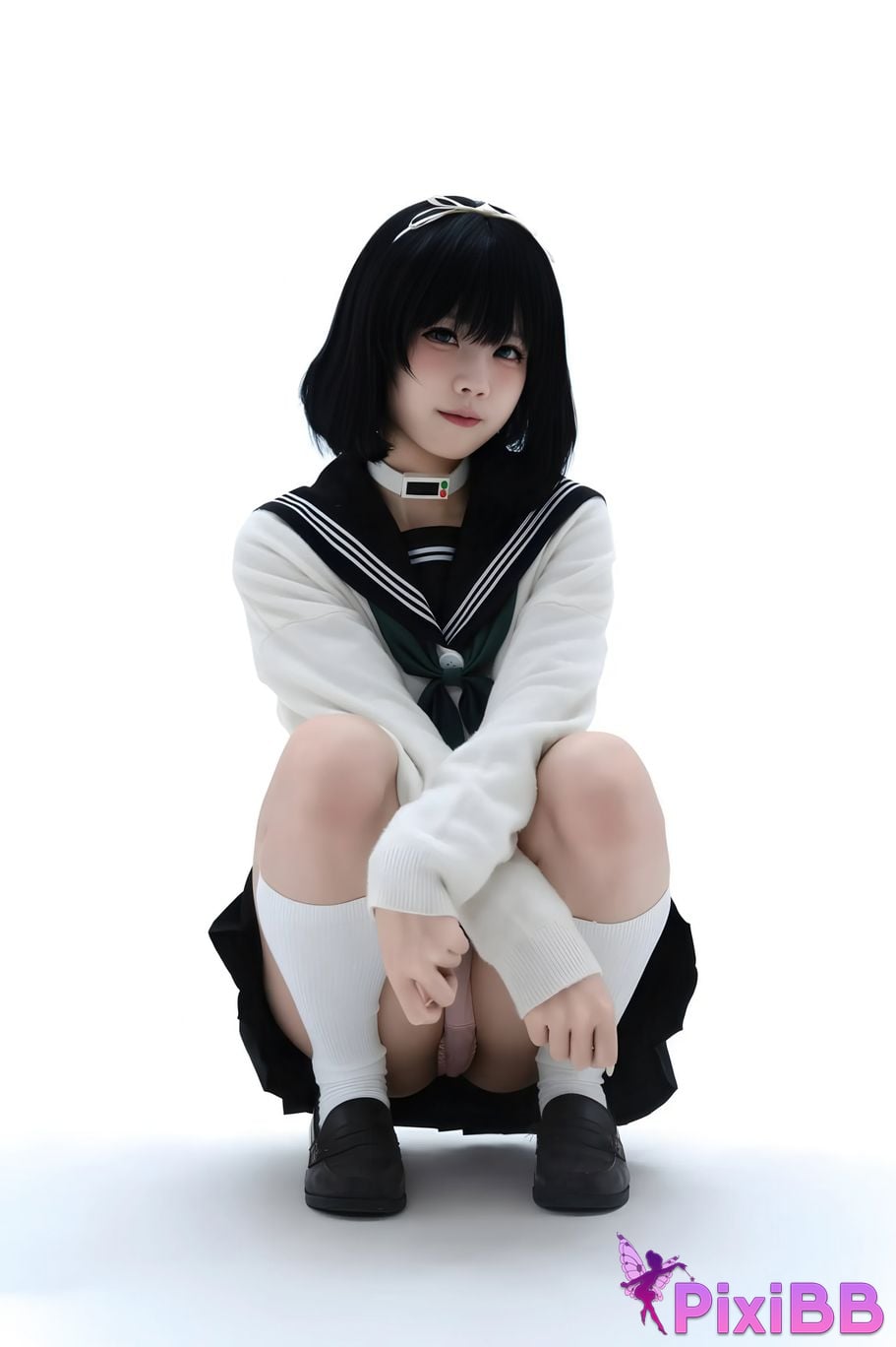 Cosplayer Shimizu Nagi sail cut leaves PixiBB.COM 008