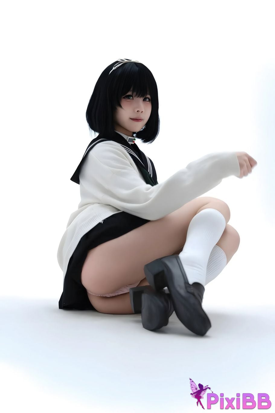 Cosplayer Shimizu Nagi sail cut leaves PixiBB.COM 013