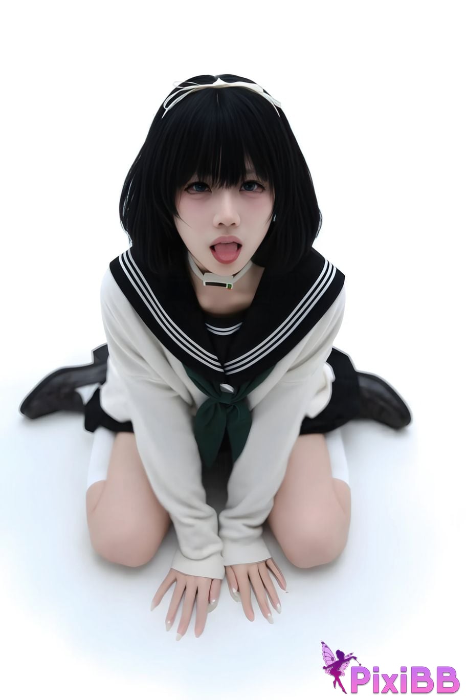 Cosplayer Shimizu Nagi sail cut leaves PixiBB.COM 016