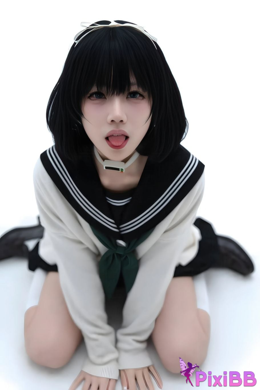 Cosplayer Shimizu Nagi sail cut leaves PixiBB.COM 017