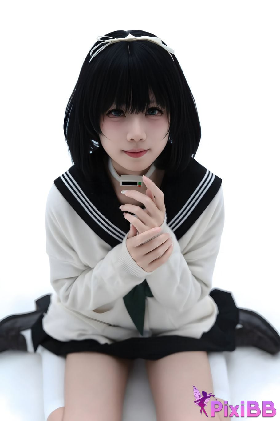 Cosplayer Shimizu Nagi sail cut leaves PixiBB.COM 018