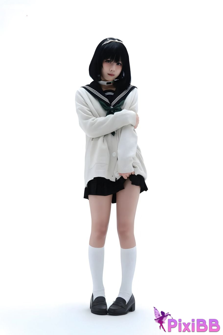 Cosplayer Shimizu Nagi sail cut leaves PixiBB.COM 023