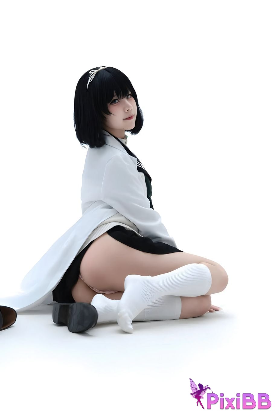 Cosplayer Shimizu Nagi sail cut leaves PixiBB.COM 024