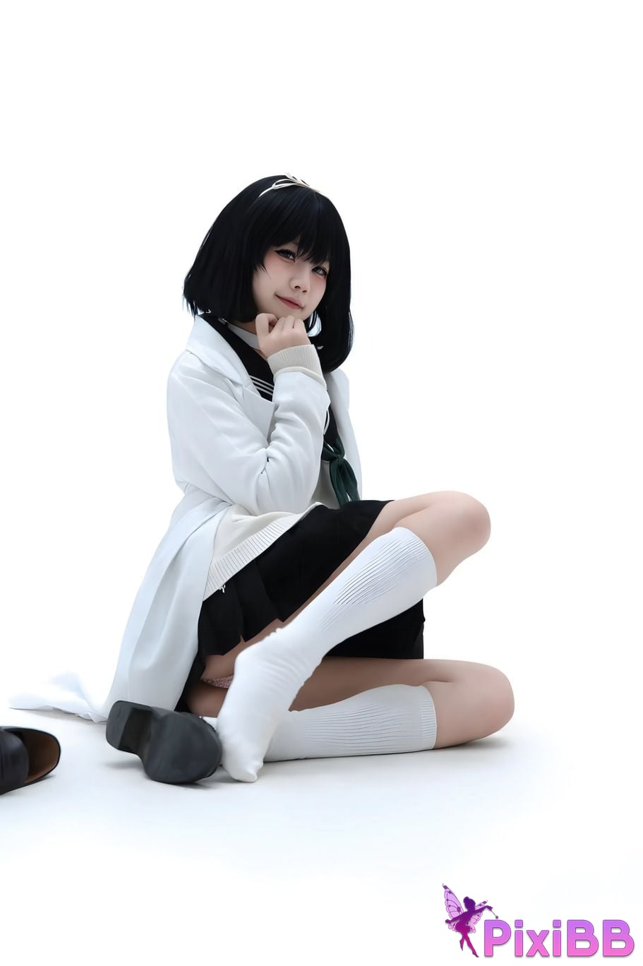 Cosplayer Shimizu Nagi sail cut leaves PixiBB.COM 025