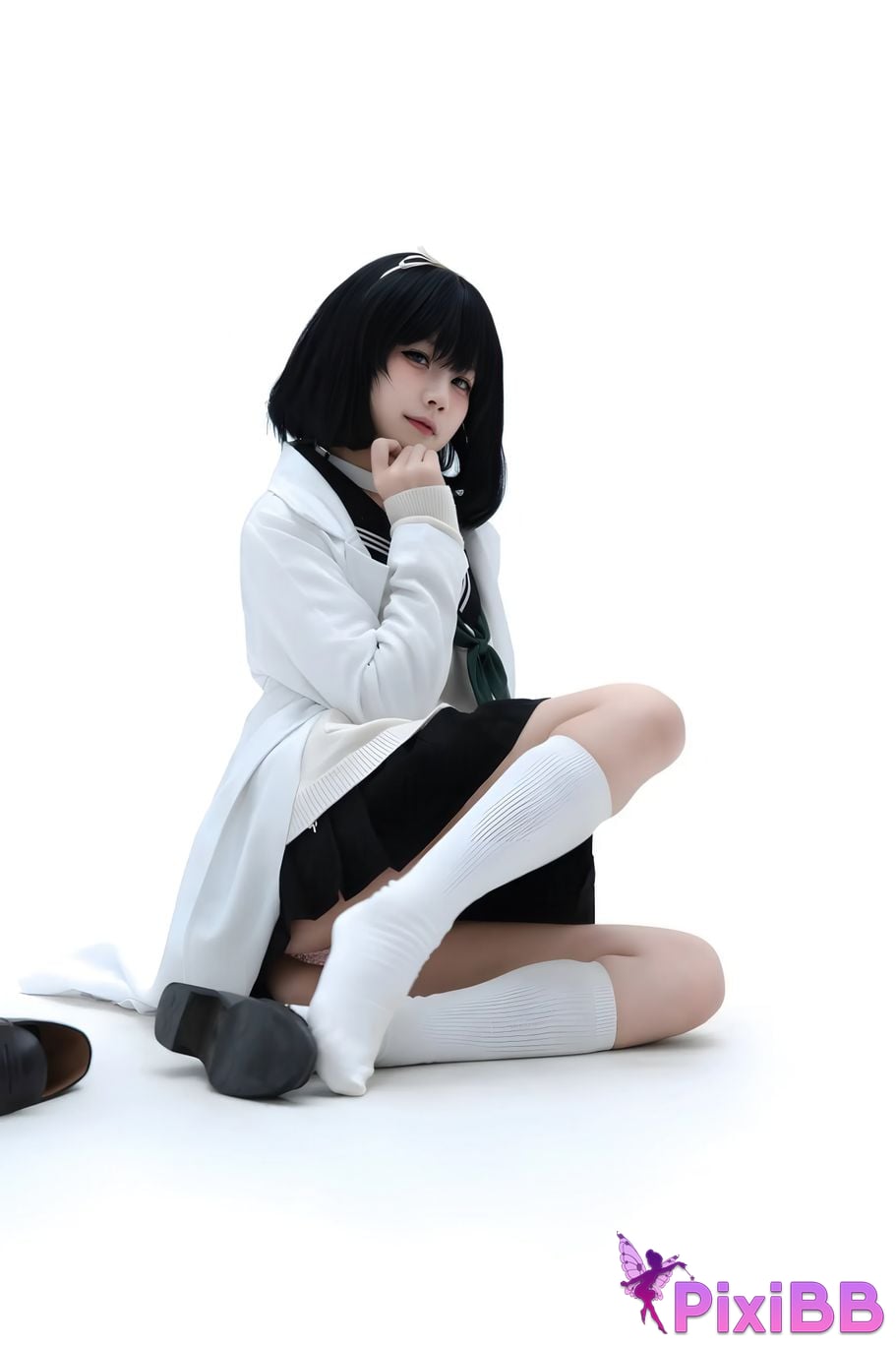 Cosplayer Shimizu Nagi sail cut leaves PixiBB.COM 026