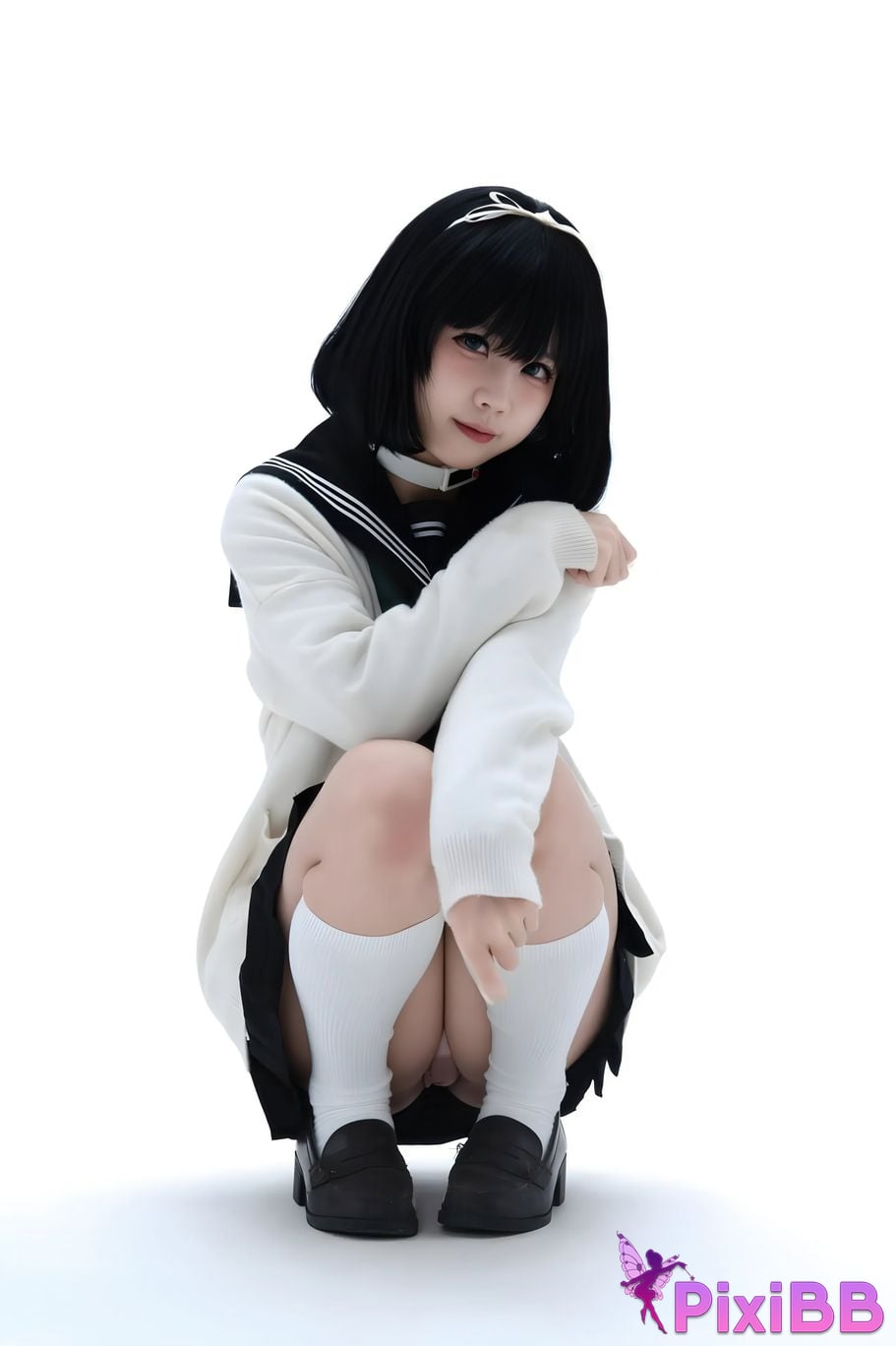 Cosplayer Shimizu Nagi sail cut leaves PixiBB.COM 027